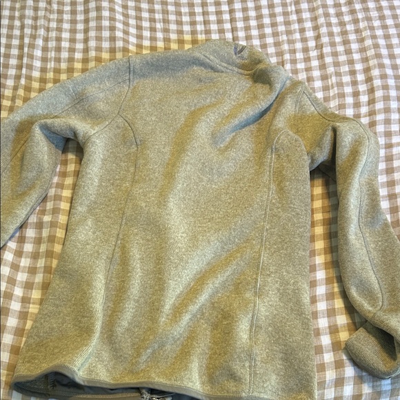 Gray Full-Zip Jacket with Logo - Picture 4 of 4